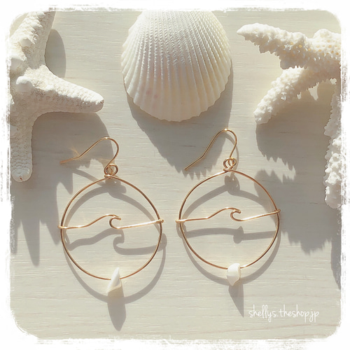 wave pierce ⚓︎ 海を感じるアクセサリー 波の形 波乗り サーフィン