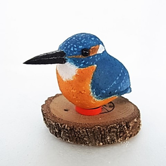 カワセミ 野鳥シリーズ『カワセミ（オス）』（送料無料） 立体・オブジェ