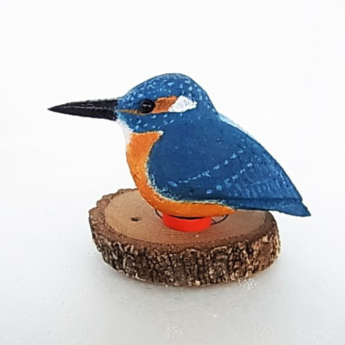 贅沢品 野鳥シリーズ『カワセミ（オス）』（送料無料） 立体・オブジェ その他