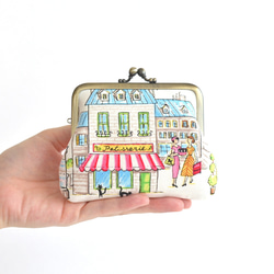 Frame purse(MS) - Novelty "Paris cafe" [236] 第1張的照片