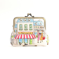 Frame purse(MS) - Novelty "Paris cafe" [236] 第2張的照片