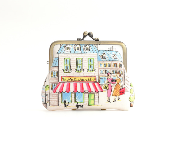 Frame purse(MS) - Novelty "Paris cafe" [236] 第2張的照片