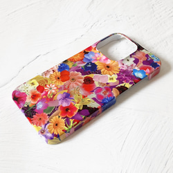 FLOWER-3 iPhone Case Hard Case Smartphone Case / Flower Floral i 第4張的照片