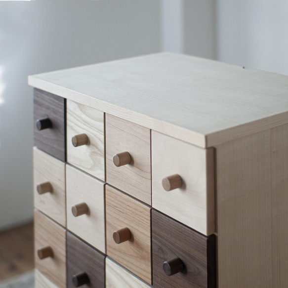 ビスコットモデム【メープル材・ウォルナット材・アルダー材・アッシュ材・ビーチ材】[電話台・ファックス台・ルーター収納] メープル材 5cm アルダー材 奥行26cm 高9