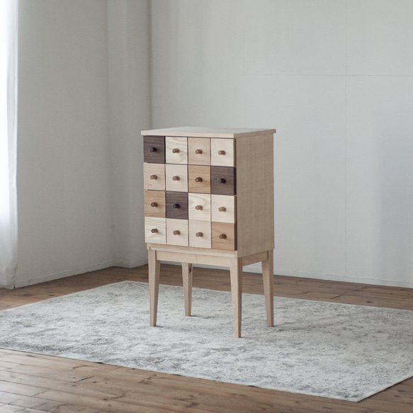 ビスコットモデム【メープル材・ウォルナット材・アルダー材・アッシュ材・ビーチ材】[電話台・ファックス台・ルーター収納] メープル材 5cm アルダー材 奥行26cm 高9