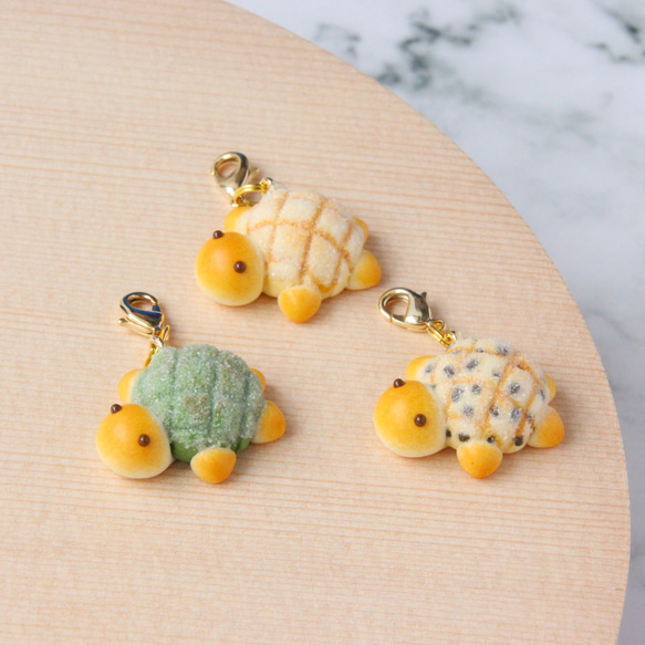 オーダーページ✰抹茶カメロンパンストラップ フェイクスイーツ