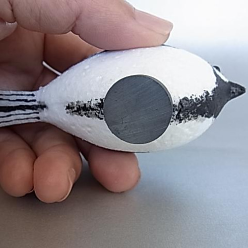 野鳥シリーズ『シジュウカラ（オス）』（送料無料） その他置物