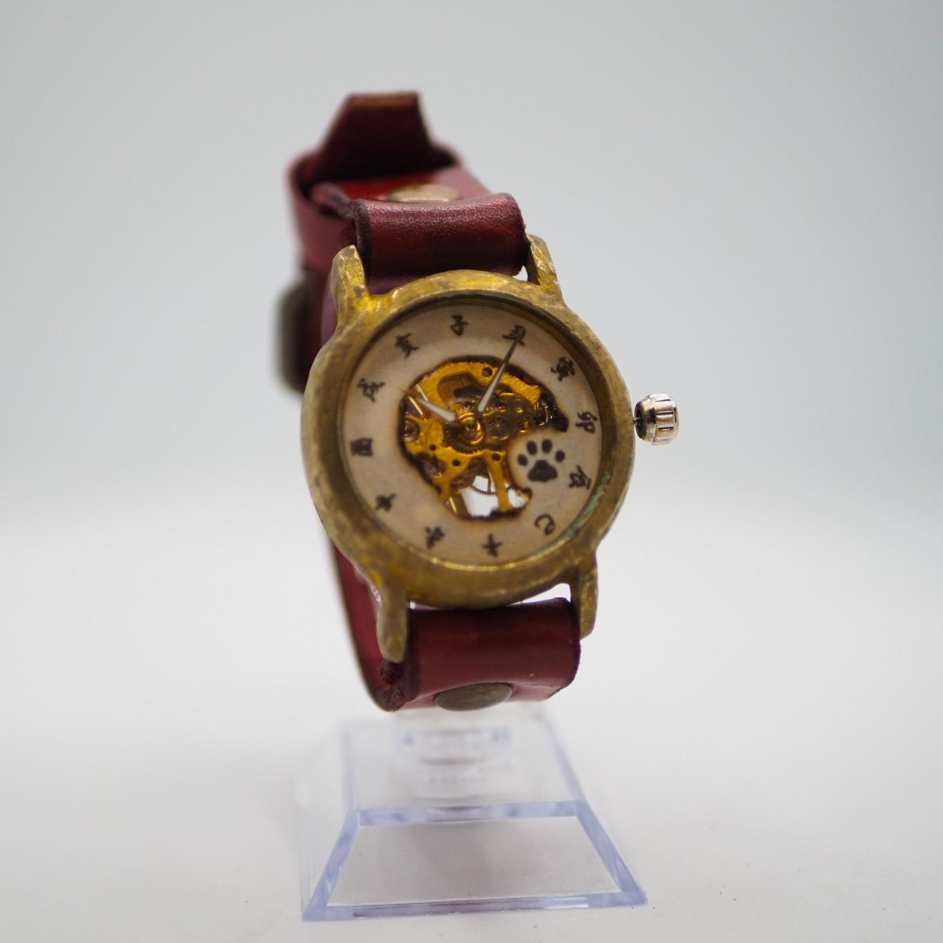 猫の手形時計　肉球