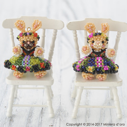 【手作りキット】ラビット～Lilyとショコラのクグロフ～ 9枚目の画像