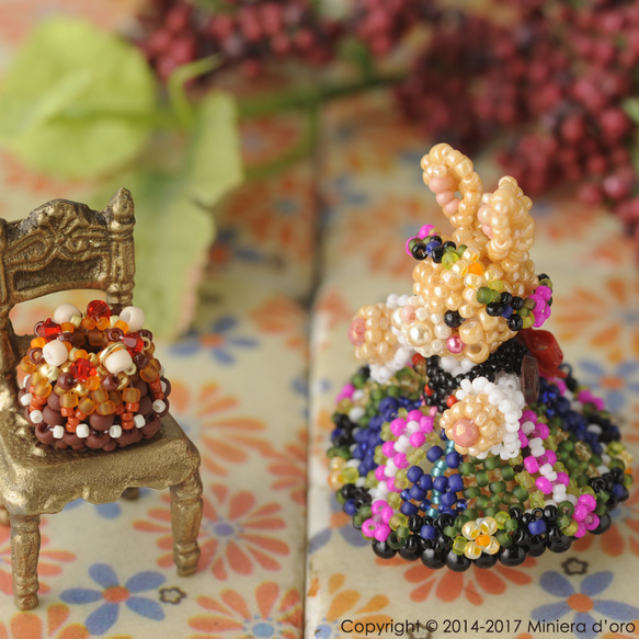 【手作りキット】ラビット～Lilyとショコラのクグロフ～ 10枚目の画像