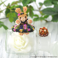 【手作りキット】ラビット～Lilyとショコラのクグロフ～ 3枚目の画像