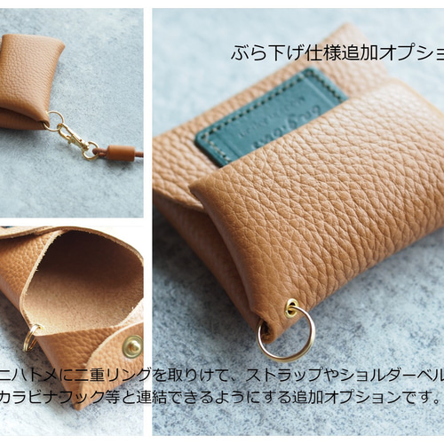 【ROBINMAY】リアルレザーコインケース(wl077) BOXコインケース 二つ折り財布 サドルレザー メンズ レディース