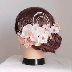 ❁︎nami様❁︎ 成人式 和装 髪飾り ヘッドドレス つまみ細工×帯重ね 楽天市場】髪飾り「小花チュールヘッドドレス」公式 ふりふ