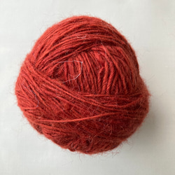 羊毛 手紡ぎ糸 グリーン 緑 トルコ 草木染め 037 100g単位 キリム