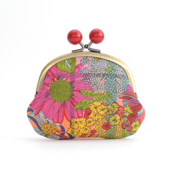 Candy frame purse(MS) - Liberty "Angelica Garla" Madras[051] 第2張的照片