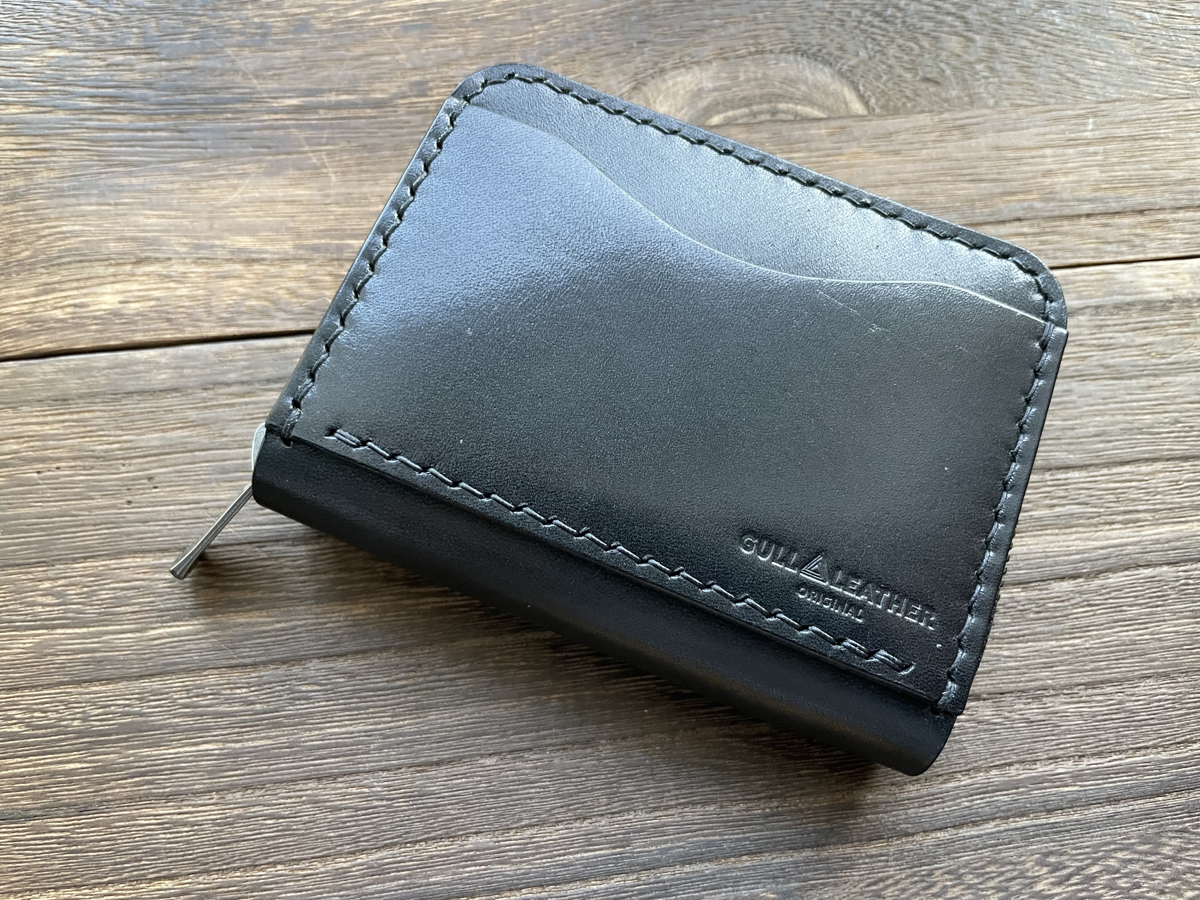 オーダー制作 栃木レザー ラウンドファスナー  コインケース  ミニ財布 ミニウォレット 小銭入れ