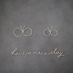 ～可愛い街並みとHappy days～ ワイヤーアート オーダー不可2点おまとめ Wire & Days-ワイヤーアンドデイズ-】気持ちと贈るワイヤー