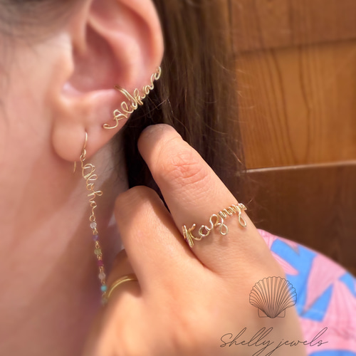 イヤーカフ or ピアス 