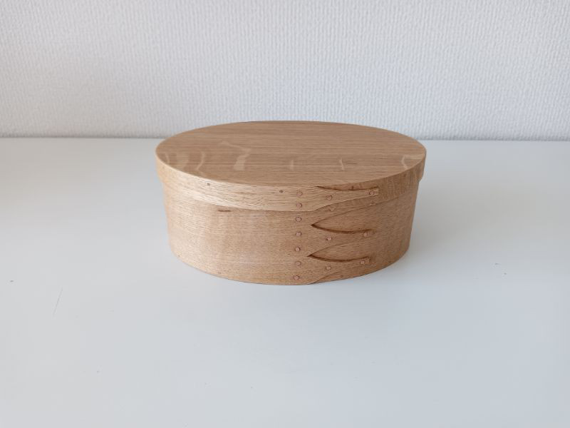 Shaker Oval Box #4 - 楢
