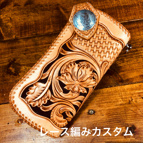 カービングウォレット 長財布 バイカーウォレット ハーマン カービングウォレット 長財布 バイカーウォレット ハーマン