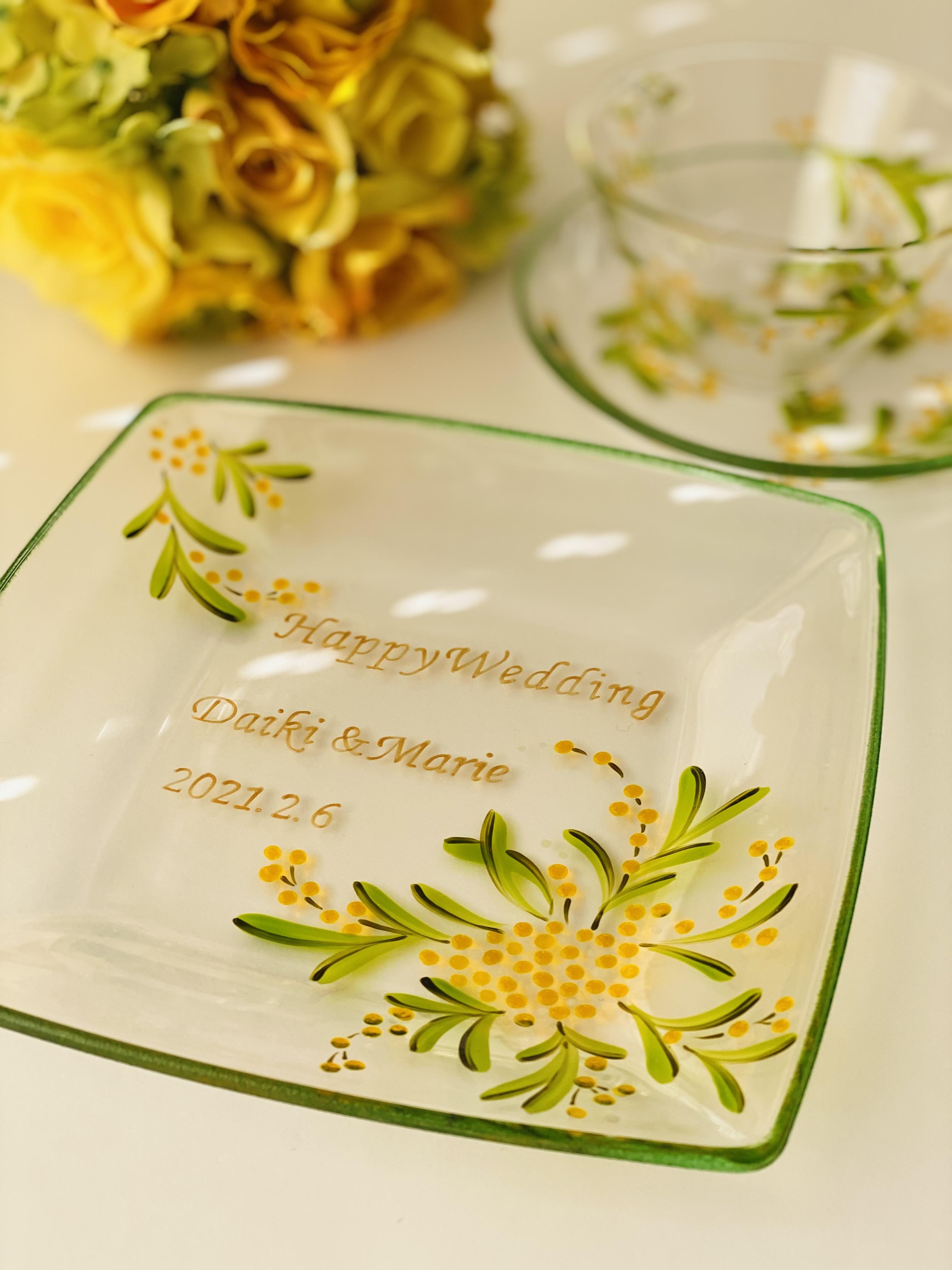 maman様2枚おまとめ　Limoges【リモージュ】スミレのデザートプレート maman様2枚おまとめ　Limoges【リモージュ】スミレのデザートプレート