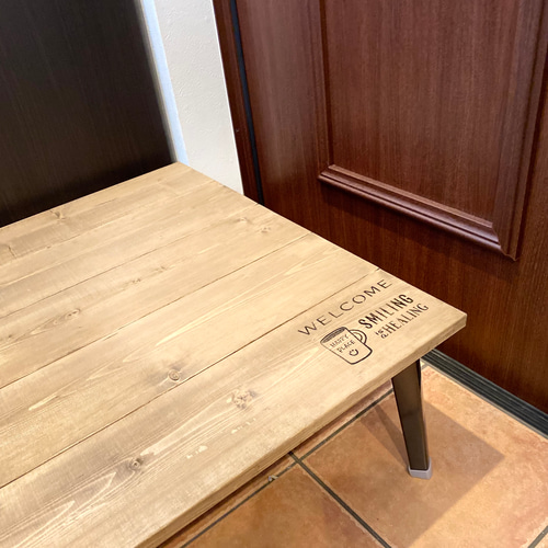 カフェ風 折りたたみテーブル ローテーブル・リビングテーブル