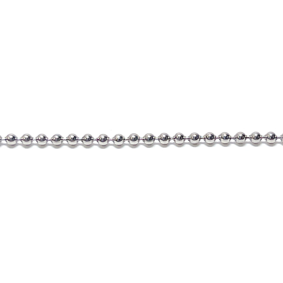 [訂購商品] [批發價30M] esco29 約1.5mm 球鏈 不鏽鋼鏈條 第3張的照片