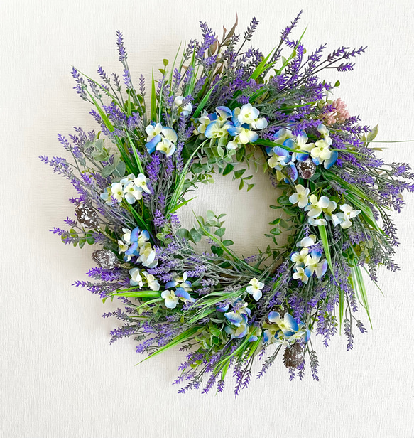 Lavender wreath「受注制作」 2枚目の画像