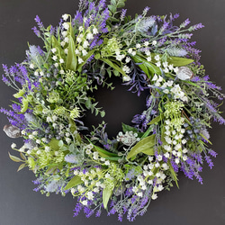 Lavender wreath「受注制作」 1枚目の画像