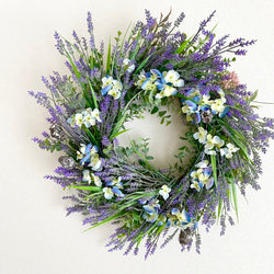 Lavender wreath「受注制作」 5枚目の画像