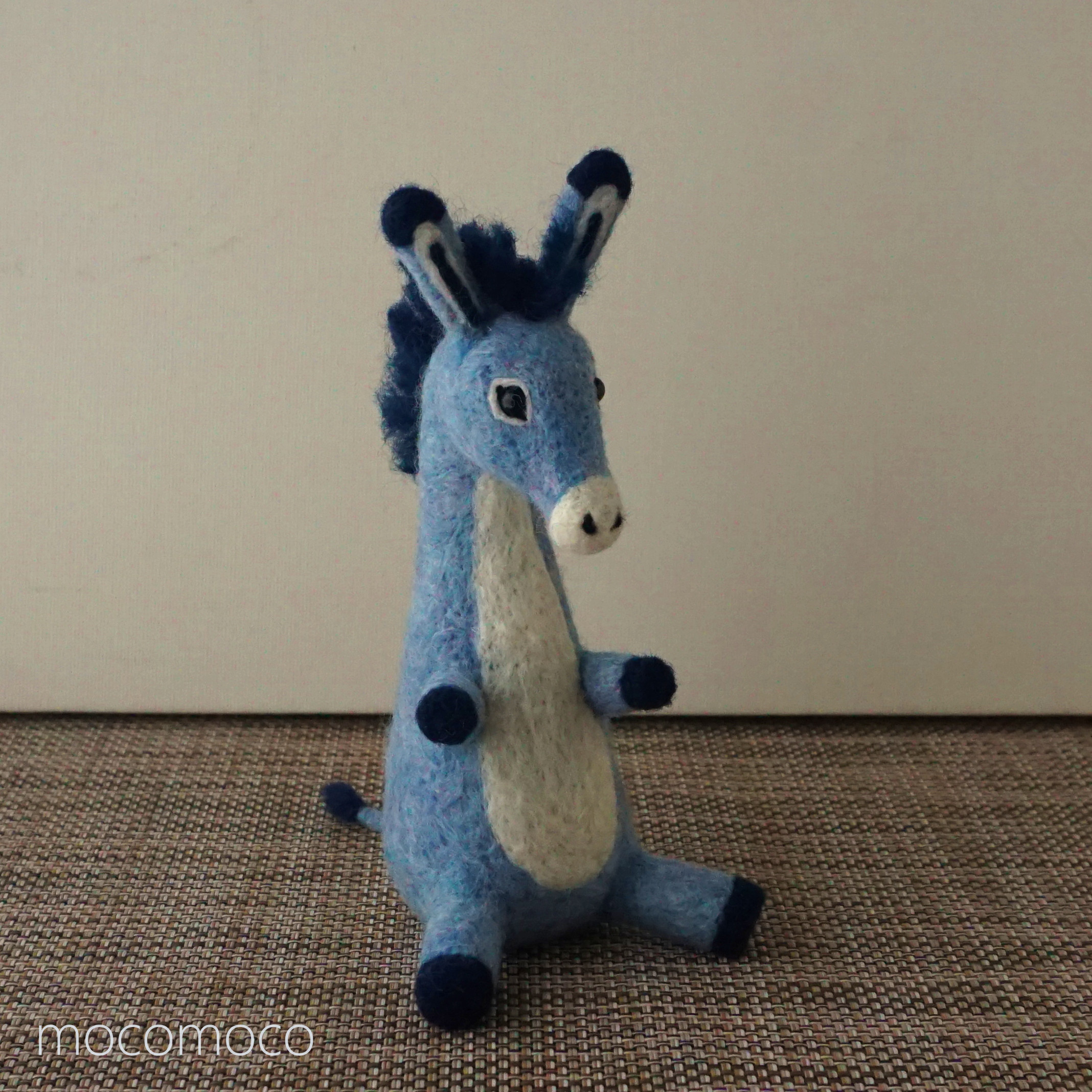 羊毛フェルト アートドール パポテ ウアココさん 羊毛フェルト アートドール パポテ ウアココさん