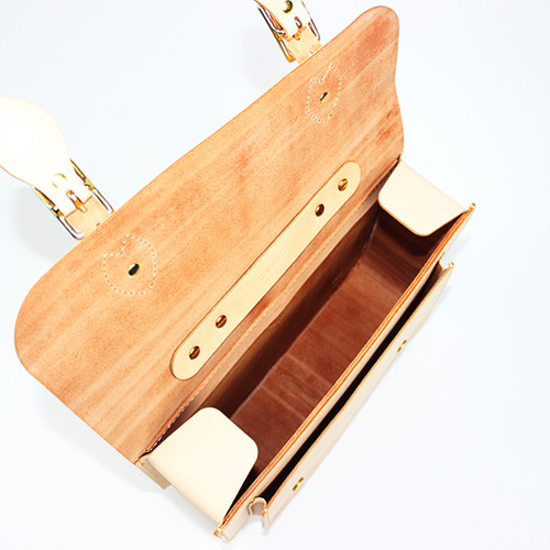 LANSUI DESIGN 名入れ対応 ヌメ革手作り手縫い トートバッグ
