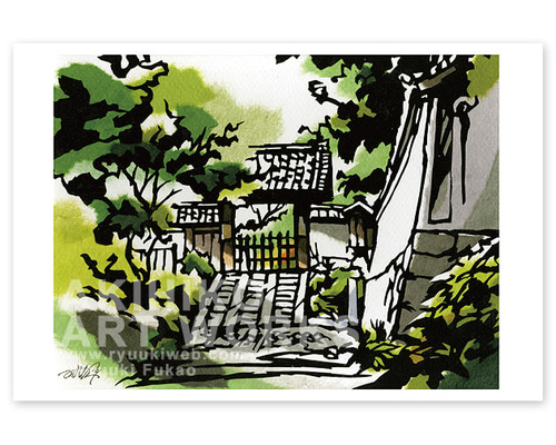 ポストカード【A_104：建仁寺】5枚セット ※他の絵柄との