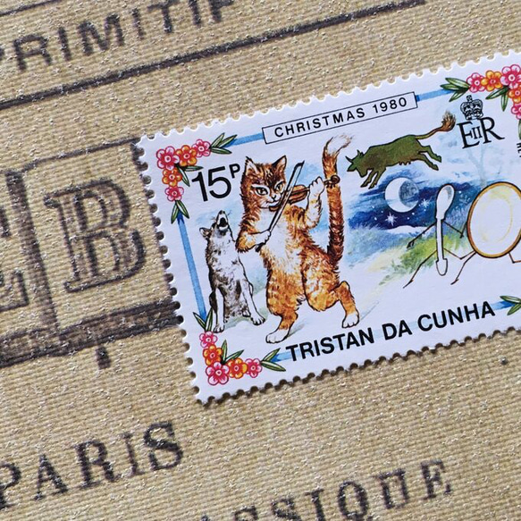 ちいさなartmuseum　Tristan da Cunha stamp　 1枚目の画像