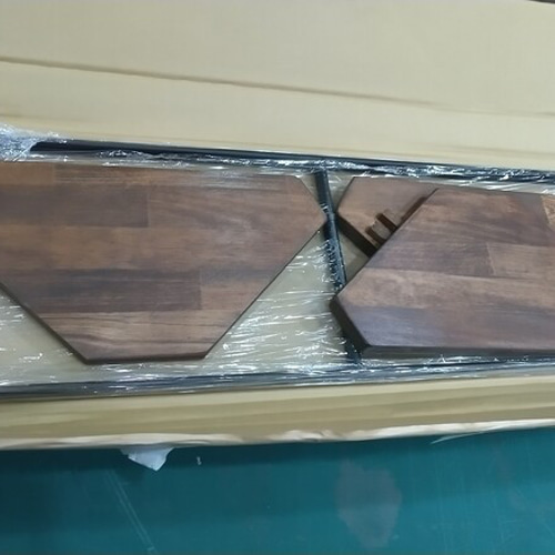 アイアンのコーナー棚（3段） 棚・シェルフ・ラック takuto 通販