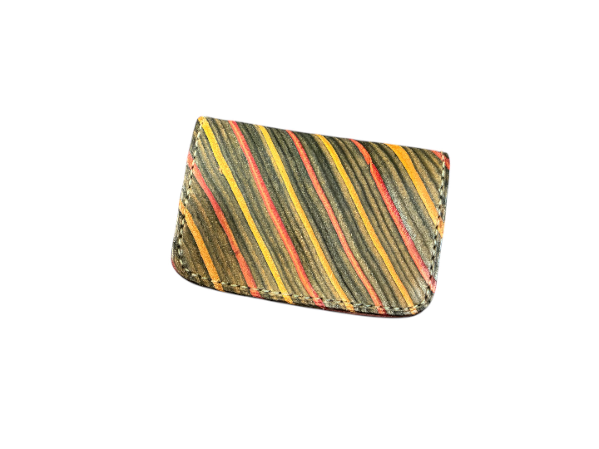 スキモレザー(ナナメ)スリムタイプ名刺(カード)入れ