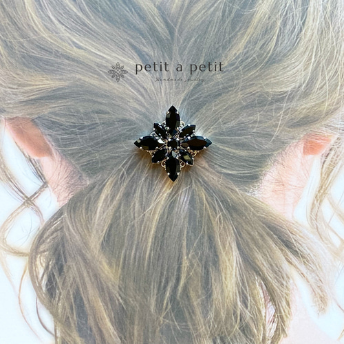 Many Thanks✴︎スワロフスキー®︎ ヘアゴムorポニーフック
