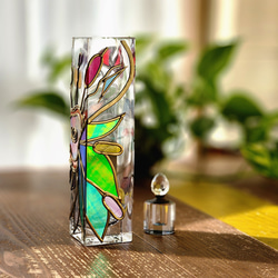 再版：《小叮噹》玻璃藝術花瓶高尺寸 第10張的照片