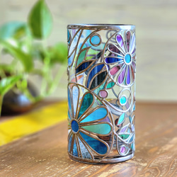 Order :Cylindrical glass flower vase Elf forest 第11張的照片