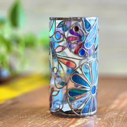 Order :Cylindrical glass flower vase Elf forest 第10張的照片