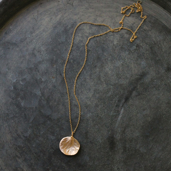 尤加利葉意象項鍊 第7張的照片