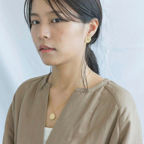 尤加利葉意象項鍊 第4張的照片