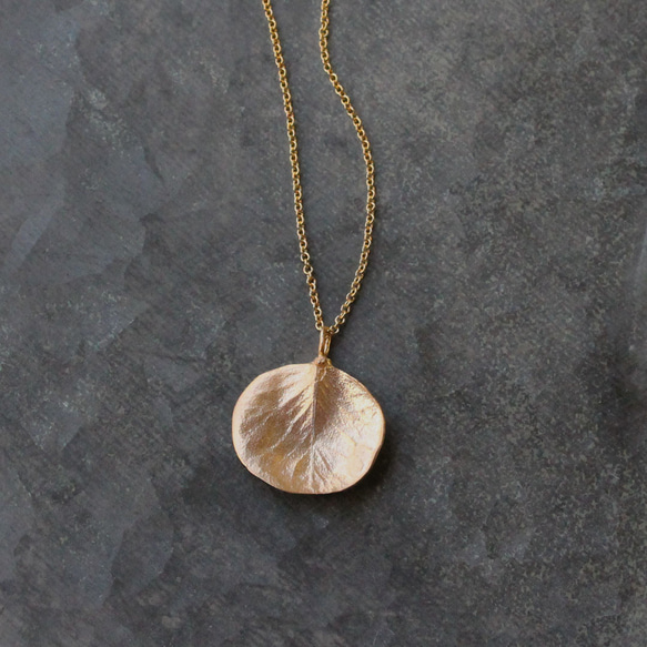 尤加利葉意象項鍊 第6張的照片