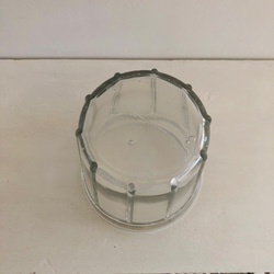 フランス製 アンティークのガラスポット（ジャム瓶） 7枚目の画像