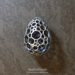 Gold Plated Silver 925 Voronista Egg Pendant 7枚目の画像