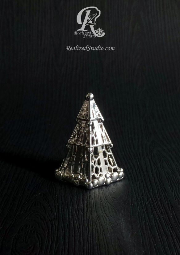 冬樹 - 弗羅格狂熱系列 - 珠寶鍍金925純銀戒指 第4張的照片