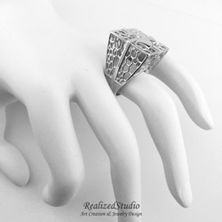 禮盒 - 弗羅格狂熱系列 - 珠寶鍍金925純銀戒指 第2張的照片