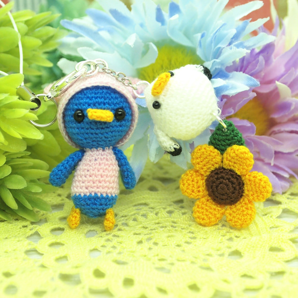 [Made to Order] Penguin Rabbit hood  Crochet Amigurumi 第2張的照片