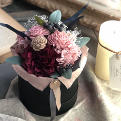 母の日ギフト Box  bouquet＊ミスティーピンク　 1枚目の画像