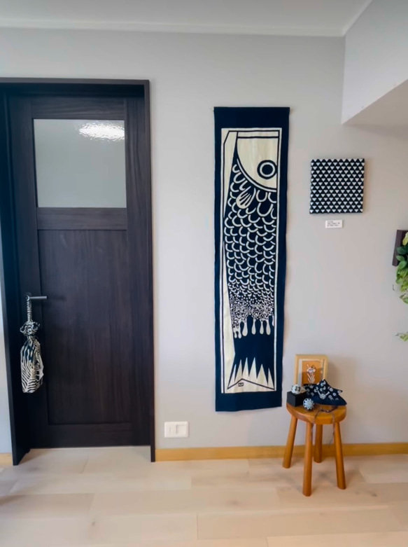 タペストリー　鯉のぼり Amazon | 屋根より高い鯉のぼり軸つきタペストリー 鯉のぼり壁